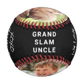 Grand Slam Uncle Black Foto Baseball (Rückseite)