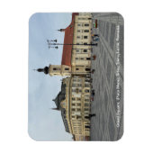 Grand Square, (Piaţa Mare), Sibiu, Rumänien auf ei Magnet (Vertikal)