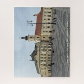 Grand Square, (Piaţa Mare), Sibiu, Rumänien auf ei Puzzle (Vertikal)