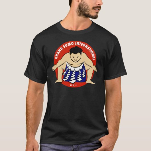 Grand Sumo International Yokozuna Logo   T-Shirt (Vorderseite)