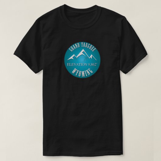 Grand Targhee Wyoming Ski Snowboard T-Shirt (Design vorne)