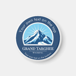 Grand Targhee Wyoming Skigebiet Bergwandern Magnet