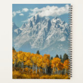 Grand Teton Berge im Herbst Planer (Rückseite)