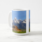 Grand Teton Berge Kaffeetasse (Vorderseite Links)