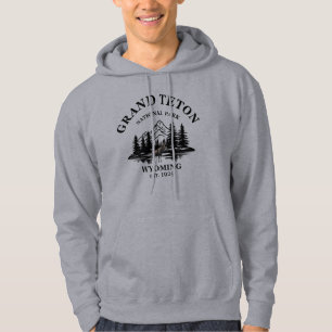 Grand Teton Berge Nationalpark Wyoming Hoodie