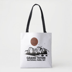 Grand Teton Berge Nationalpark Wyoming Tasche