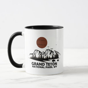 Grand Teton Berge Nationalpark Wyoming Tasse
