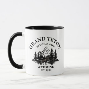 Grand Teton Berge Nationalpark Wyoming Tasse