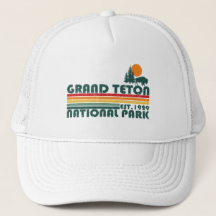 Grand-Teton-Berge Nationalpark Wyoming Truckerkappe
