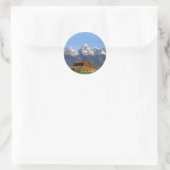 Grand Teton Berge Runder Aufkleber (Tasche)