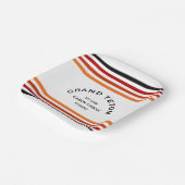 Grand Teton Cabin Club Wappen Maggiore Pappteller (Gewinkelt)