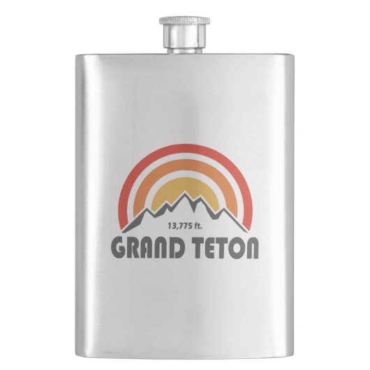 Grand Teton Flachmann (Vorderseite)