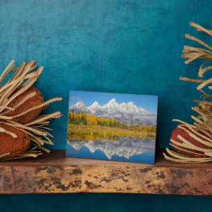 Grand-Teton-Gebirge Wyoming Fotoplatte