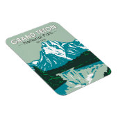 Grand Teton Jackson Hole Valley National Park Magnet (Rechte Seite)