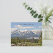 Grand Teton Landschaftlich View Postkarte (Stehend Vorderseite)