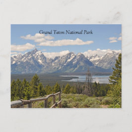 Grand Teton Landschaftlich View Postkarte