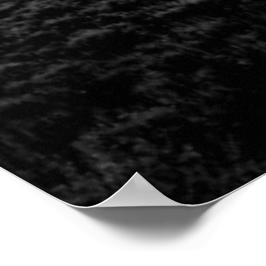 Grand Teton Mountain Range in Schwarz und Weiß Poster (Ecke)