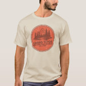 Grand Teton mountains National Park Wyoming T-Shirt (Vorderseite)