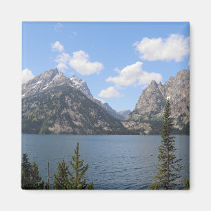 Grand Teton Mountains und Jenny Lake Magnet