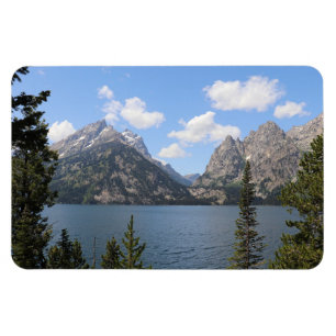 Grand Teton Mountains und Jenny Lake Magnet