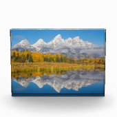 Grand Teton Mountains Wyoming Fotoblock (Vorderseite)