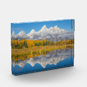 Grand Teton Mountains Wyoming Fotoblock (Links)