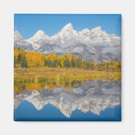 Grand Teton Mountains Wyoming Magnet (Vorne)