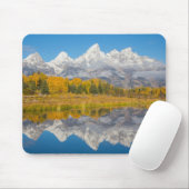Grand Teton Mountains Wyoming Mousepad (Mit Mouse)