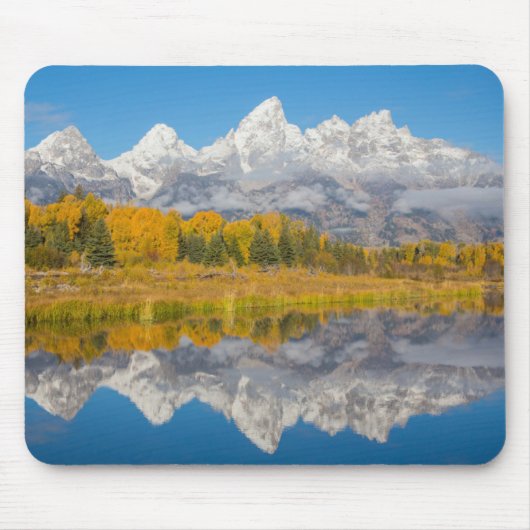 Grand Teton Mountains Wyoming Mousepad (Vorne)