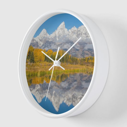 Grand Teton Mountains Wyoming Uhr (Winkel)