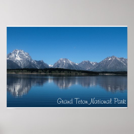 Grand Teton Nation Park Poster (Vorne)