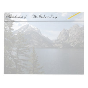 Grand Teton National Park Fotografie Notizblock