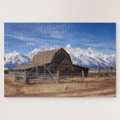 Grand Teton National Park - John Moulton Barn Puzzle (Horizontal)
