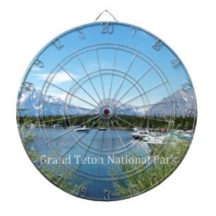 Grand Teton National Park Landschaftsfotografie. Dartscheibe