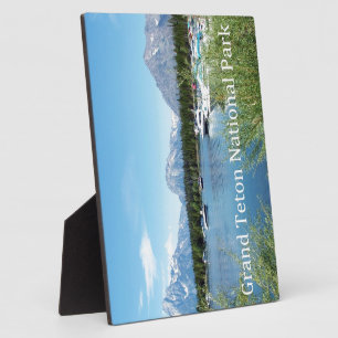 Grand Teton National Park Landschaftsfotografie. Fotoplatte