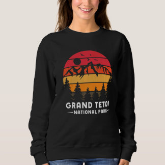 Grand Teton National Park Nationalpark Wanderferie Sweatshirt