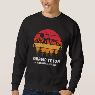 Grand Teton National Park Nationalpark Wandern Url Sweatshirt