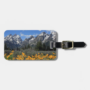 Grand Teton National Park Spring Blumen Gepäckanhänger