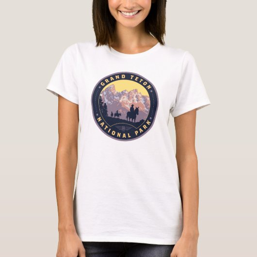 Grand Teton National Park T-Shirt (Vorderseite)