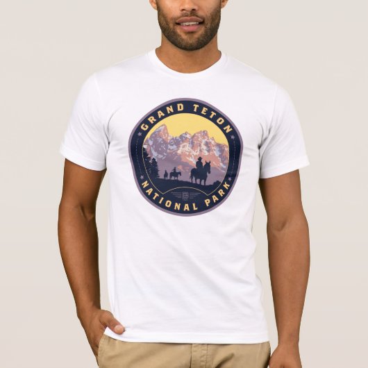 Grand Teton National Park T-Shirt (Vorderseite)