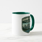 Grand Teton National Park Travel Mug Tasse (VorderseiteRechts)