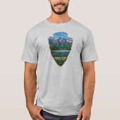 Grand Teton National Park Wyoming Arrowhead T-Shirt (Vorderseite)