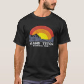 Grand Teton National Park Wyoming T-Shirt (Vorderseite)