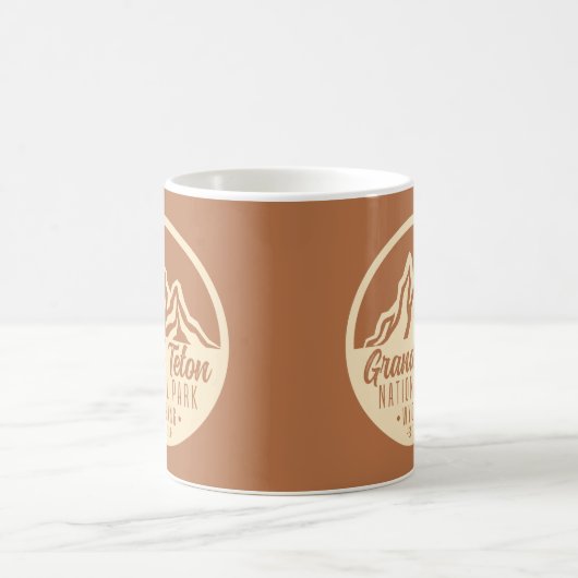Grand Teton National Park Wyoming USA Kaffeetasse (Mittel)