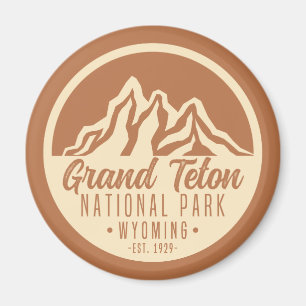Grand Teton National Park Wyoming USA Magnet