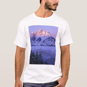 GRAND TETON NATIONAL PARK, WYOMING. USA. Nebel T-Shirt