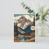 Grand Teton National Postkarte (Stehend Vorderseite)