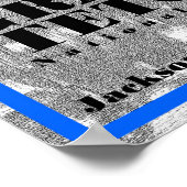 Grand Teton Nationalpark - 11 x 14 Poster (Ecke)