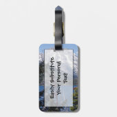 Grand Teton Nationalpark #12 Easy ID Personal Gepäckanhänger (Rückseite vertikal)