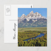 Grand Teton Nationalpark 3 Postkarte (Vorne/Hinten)